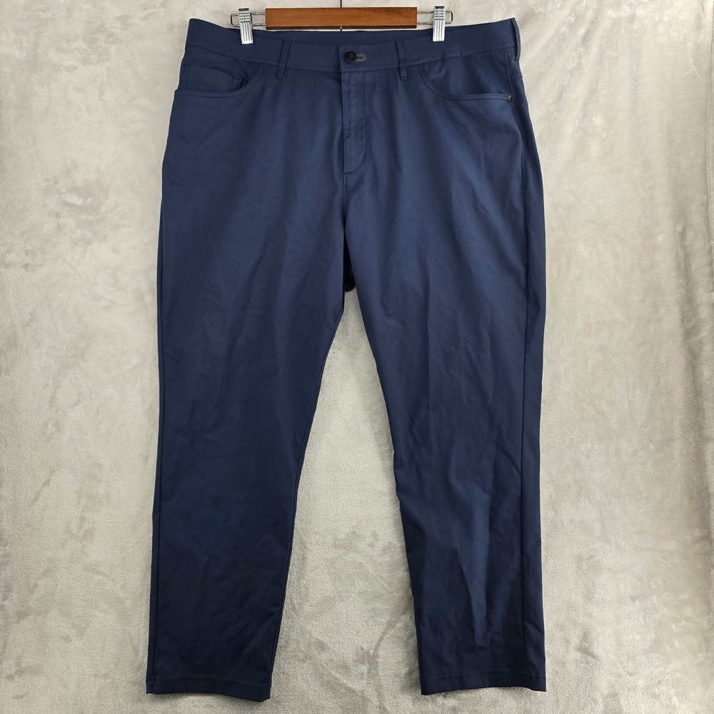 Public rec Mens Peformance work day pants blue mens size 40x30 stretch